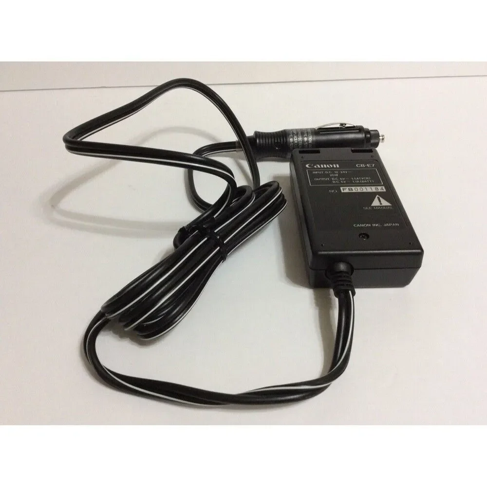 CANON CB-E7 CAR BATTERY ADAPTOR